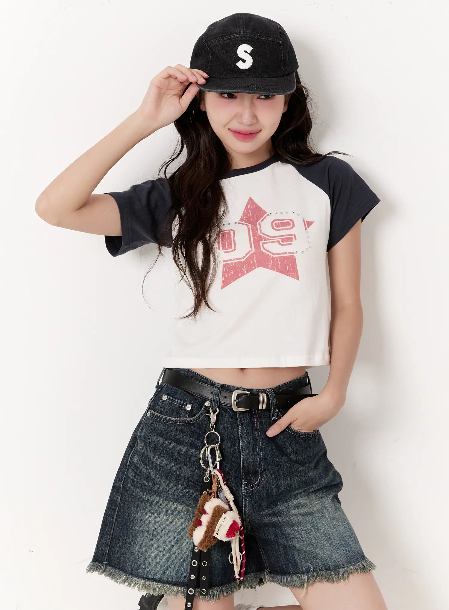 Vintage Graphic Crop Tee CL531