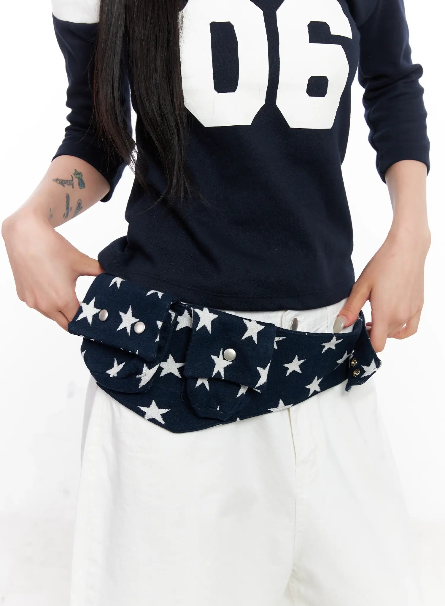 Star Print Belt Bag CL525