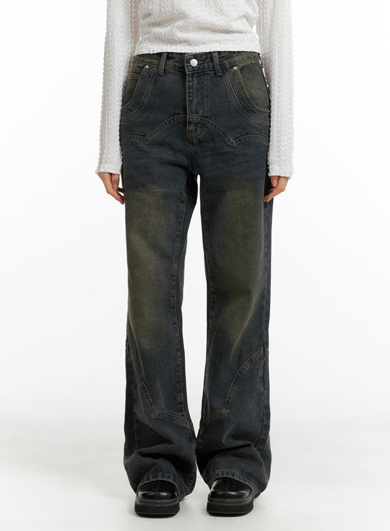 Low Rise Bootcut Jeans CF315