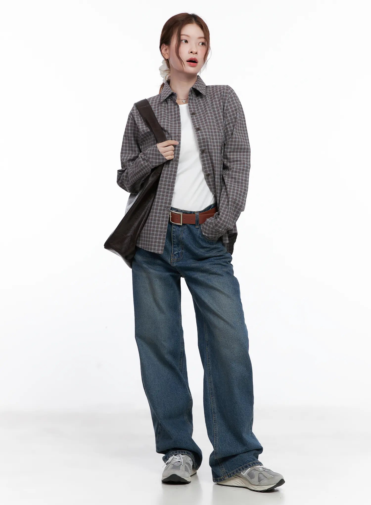 Casual Plaid Button Down Shirt CG520