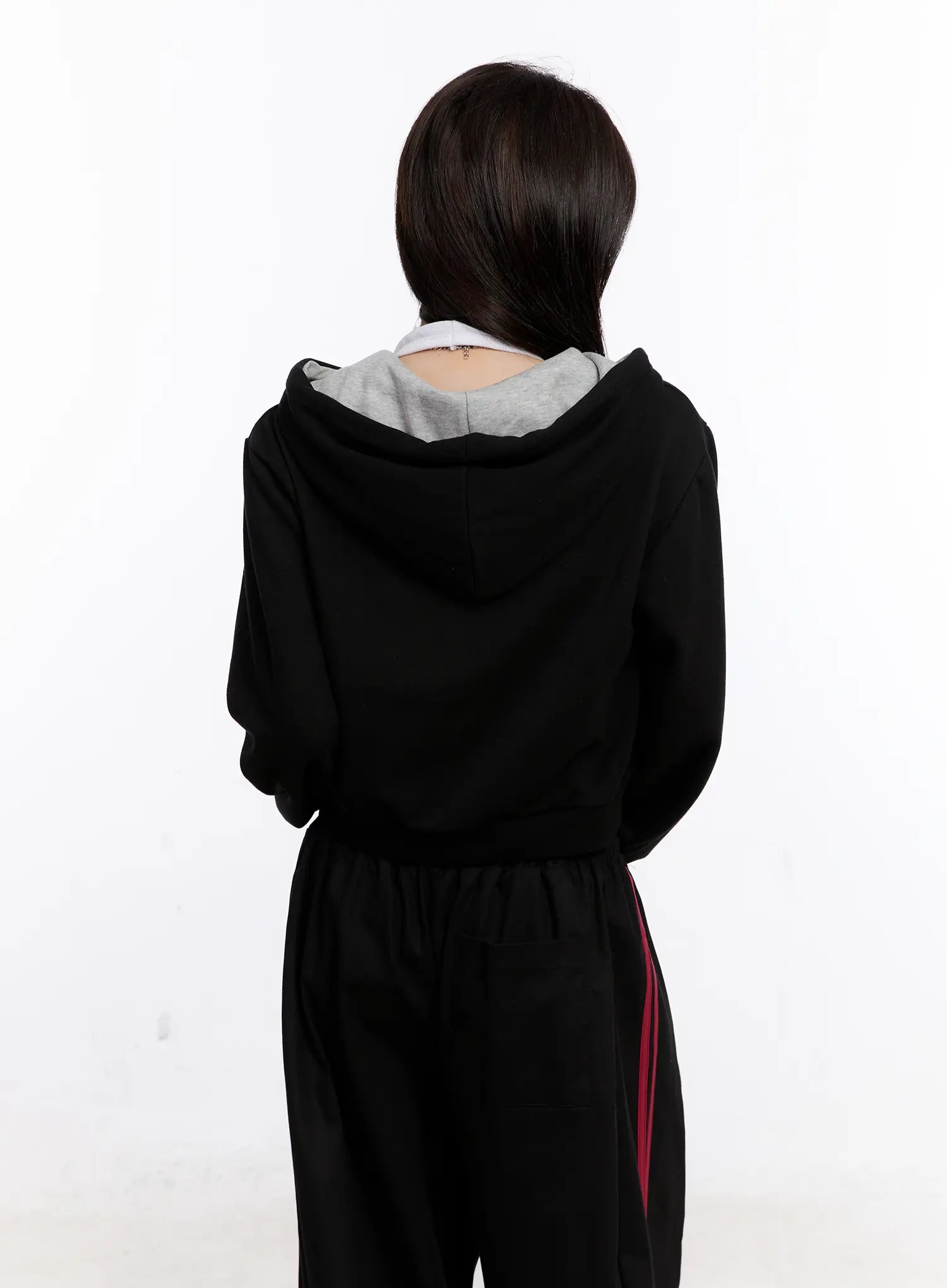 Slim-Fit Graphic Zip Hoodie CO501