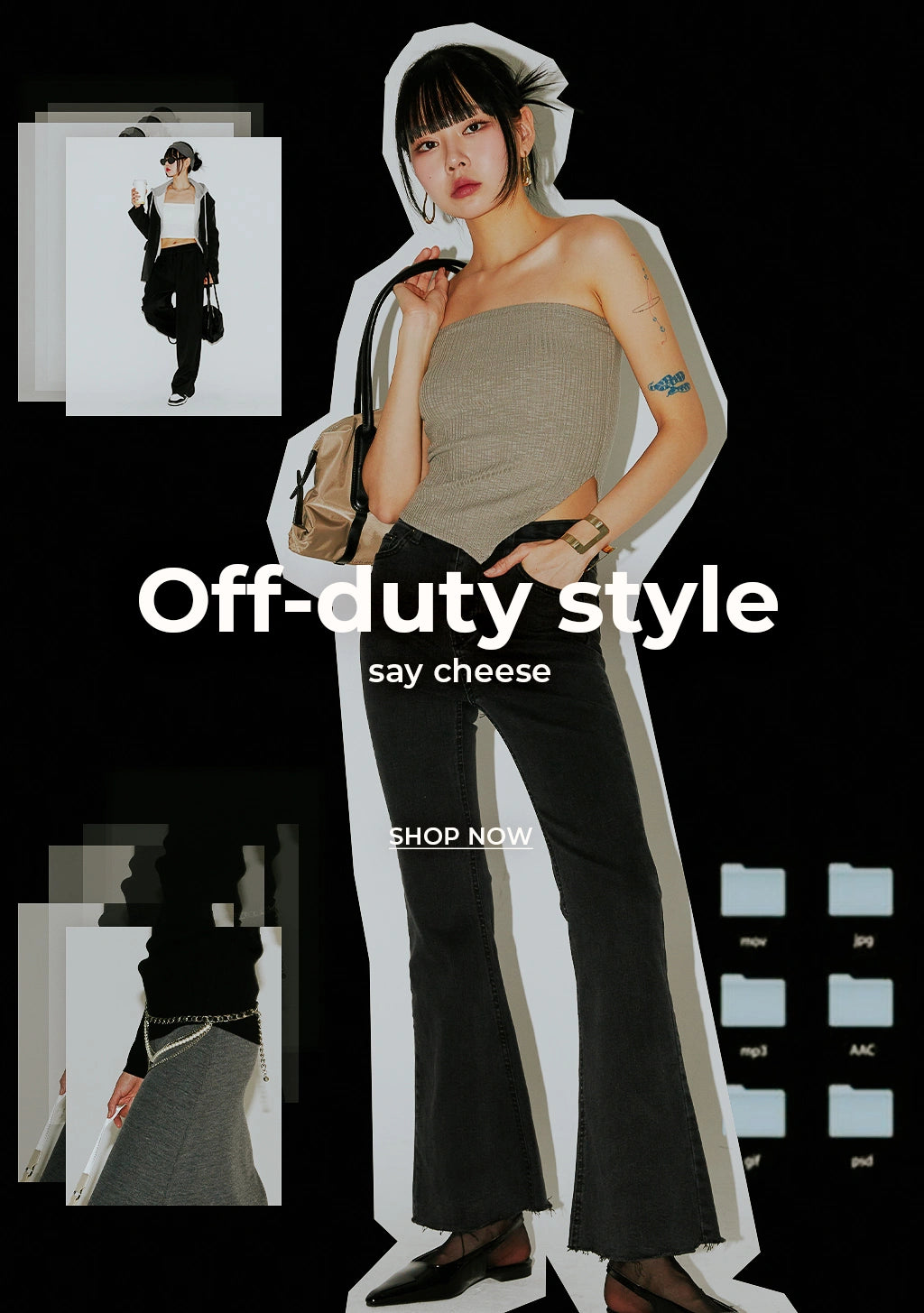 Korean Fashion Kpop Y2K Street Asian Fashion Cute Petite style