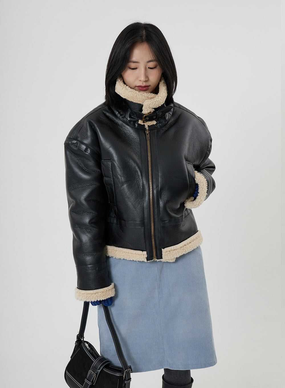 最終値下げ moussy OVERSIZED SHEARING ジャケット | vrealitybolivia.com