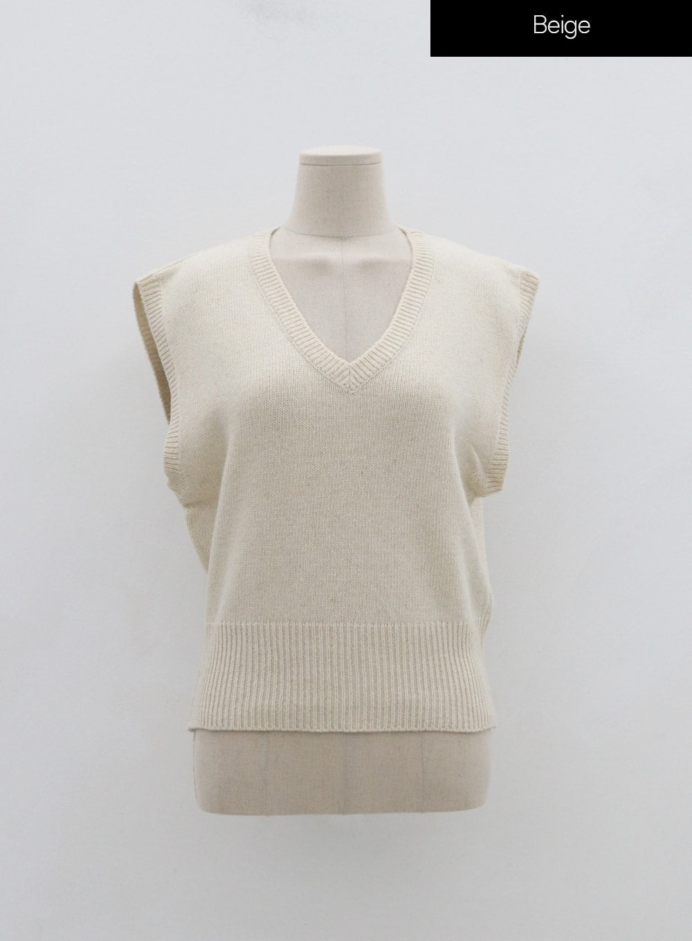 product almostblack knit vest 20AW-PK01-