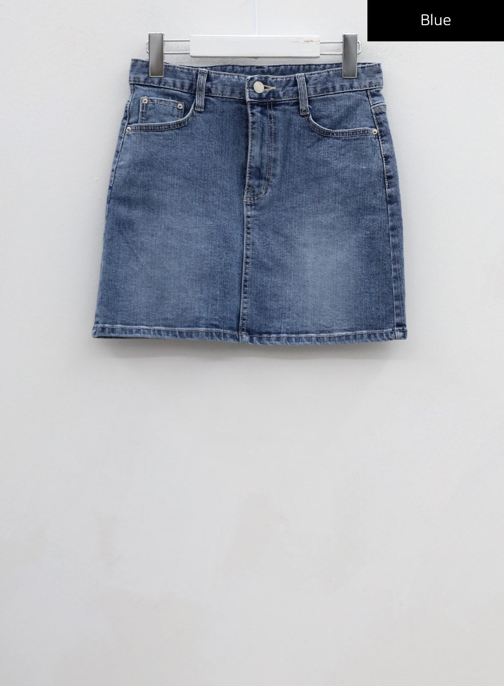 Basic Denim Miniskirt CU22 - Lewkin