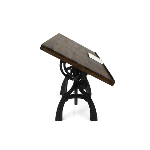 360 spin photo of industrial drafting table