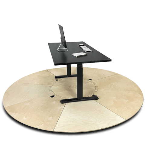 360 Degree Image of Standing Desk