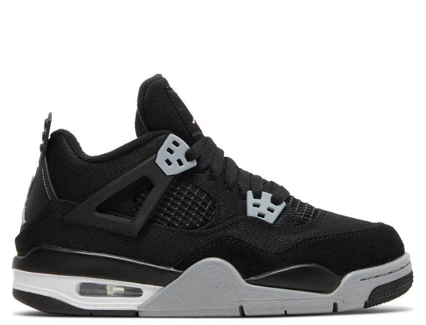 Air Jordan 4 Retro SE 'Black Canvas' (GS)