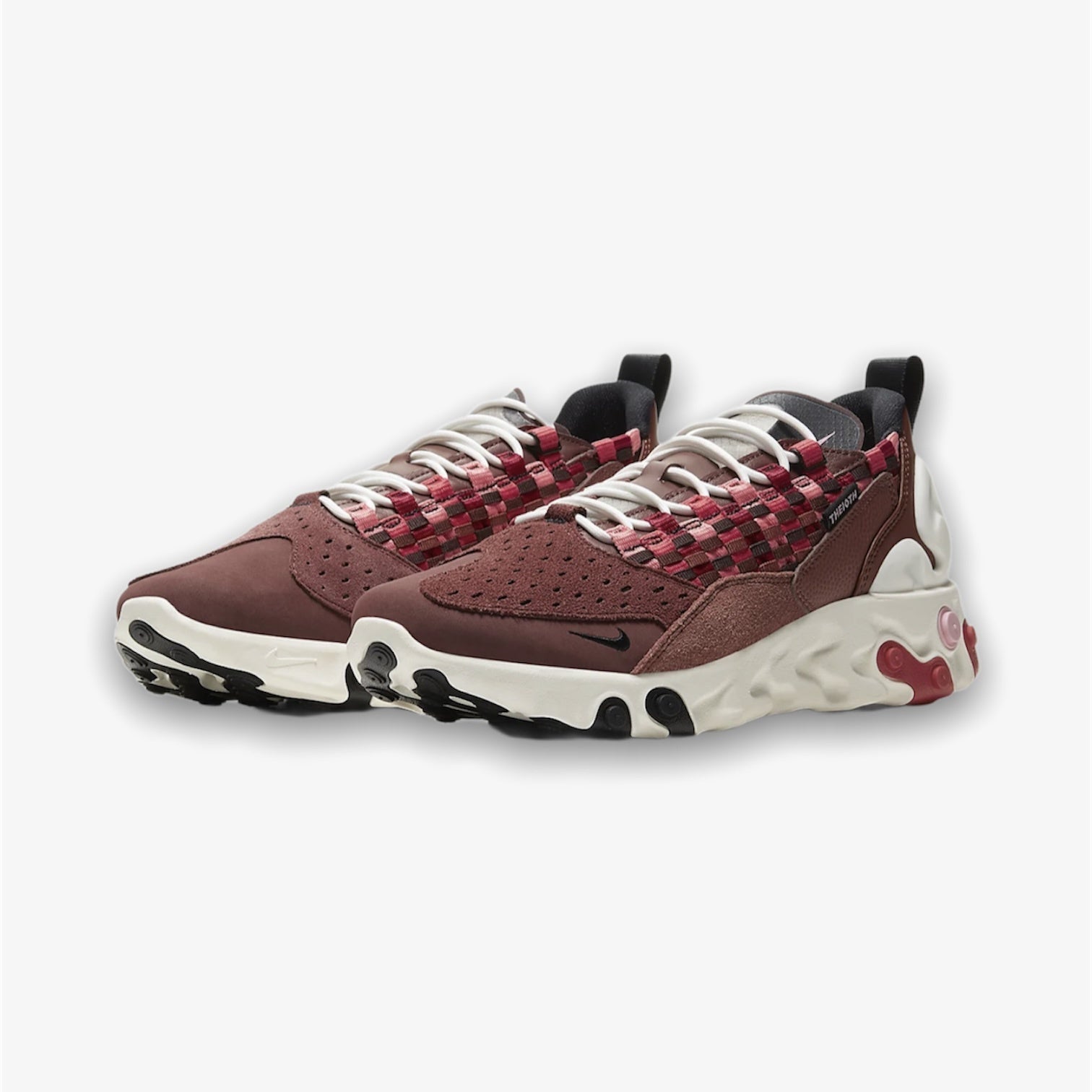 Nike React Sertu Dark Pony Black Red Bark Sail AT5301-200