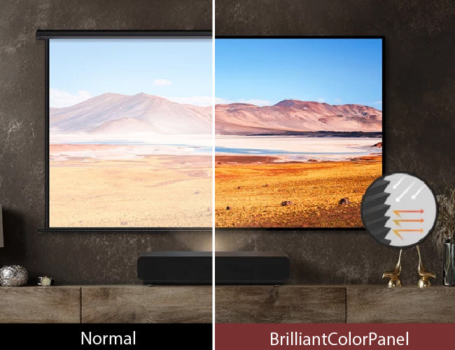 Vivid and Immersive Display with BrilliantColorPanel™