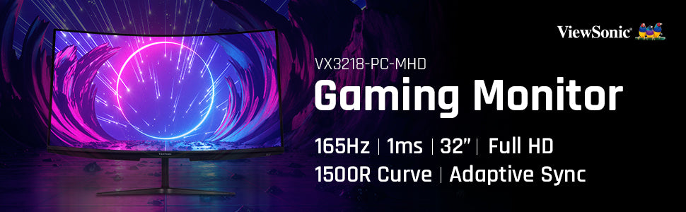 VX3218-PC-MHD Immersive Curved Gaming Monitor