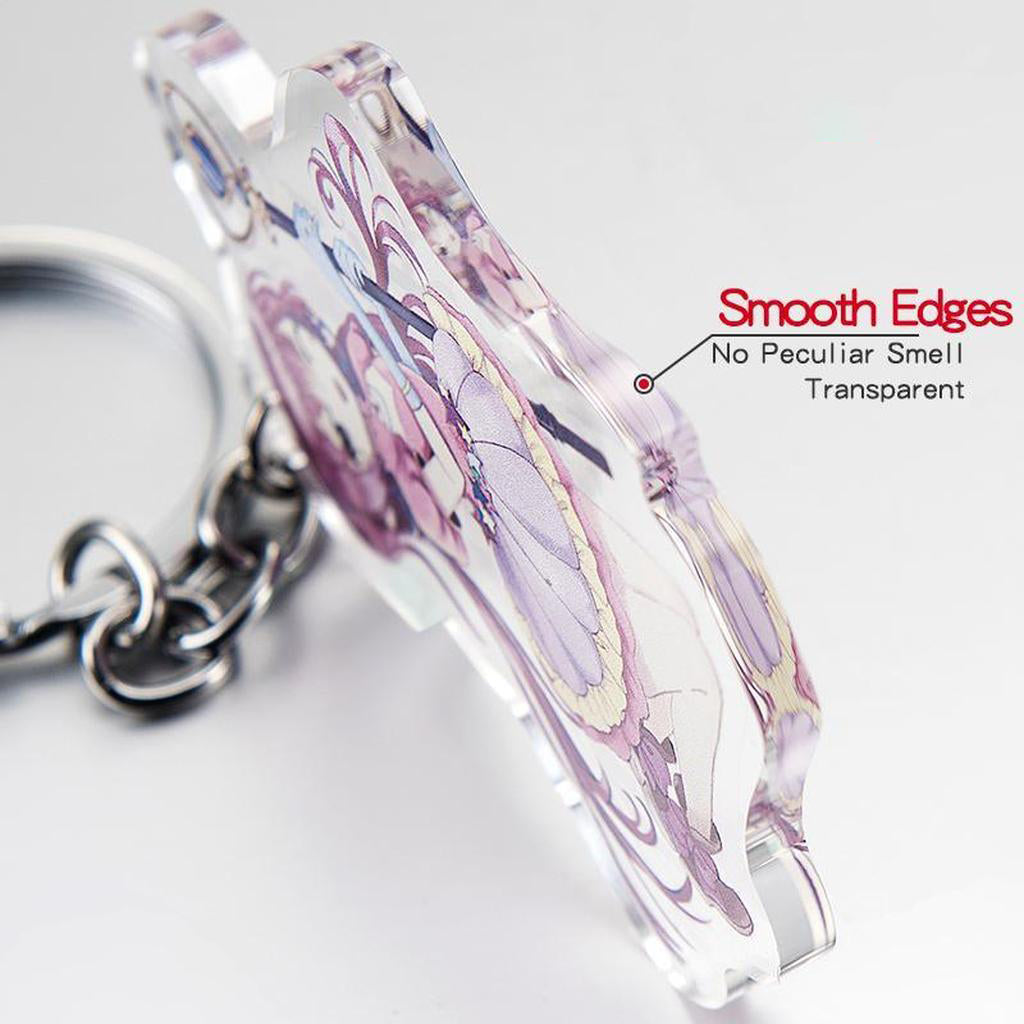 Custom Clear Acrylic Keychain