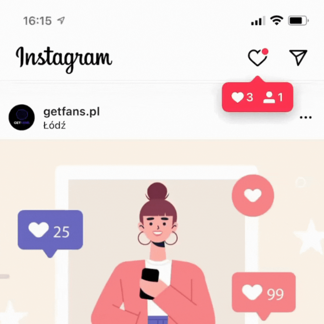 efekt kupienia Instagram Like