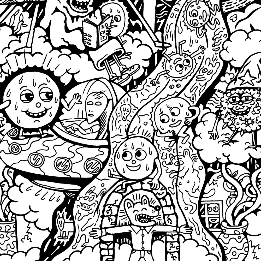 Rise and Shine Coloring Page