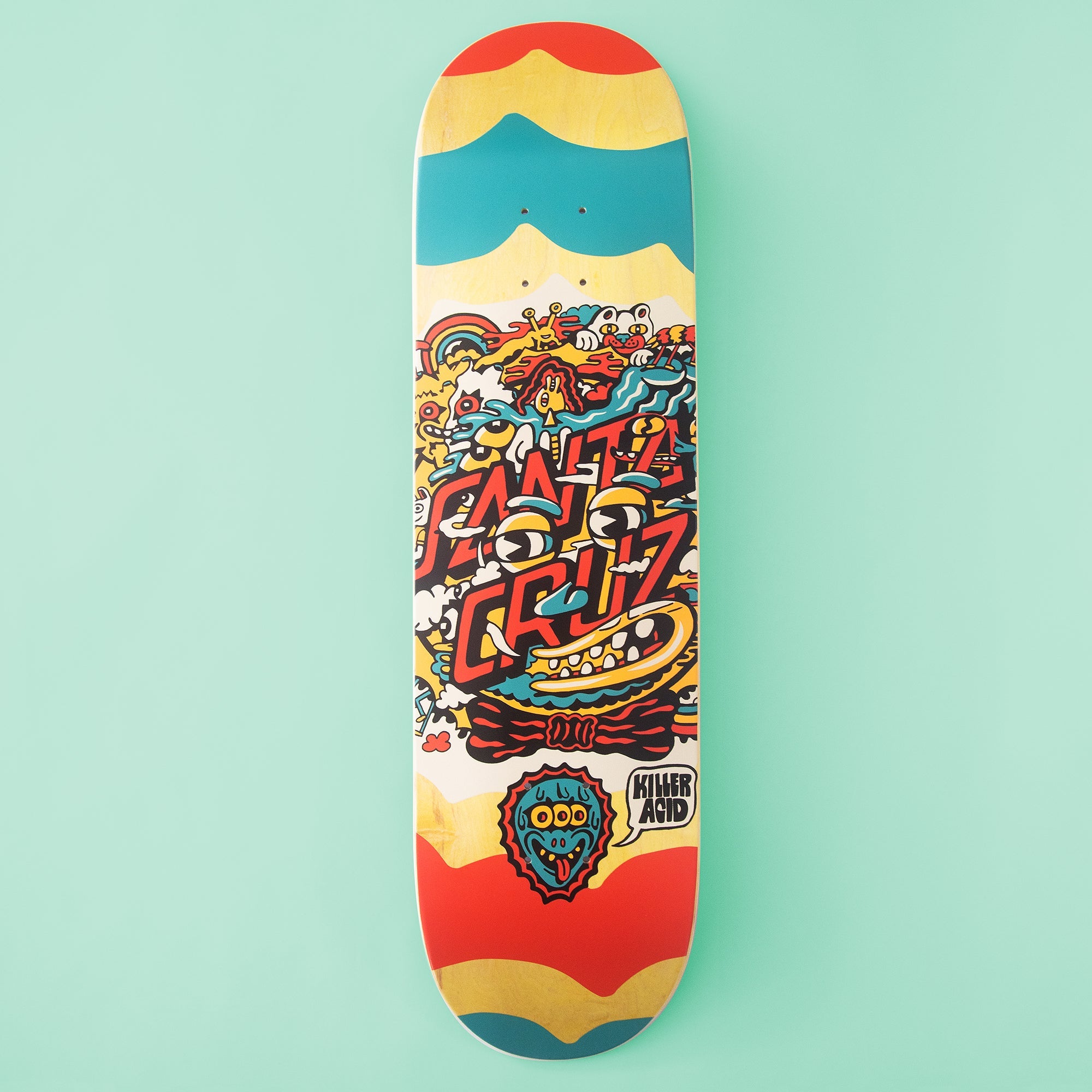 Santa Cruz Dot Skateboard Deck – Killer