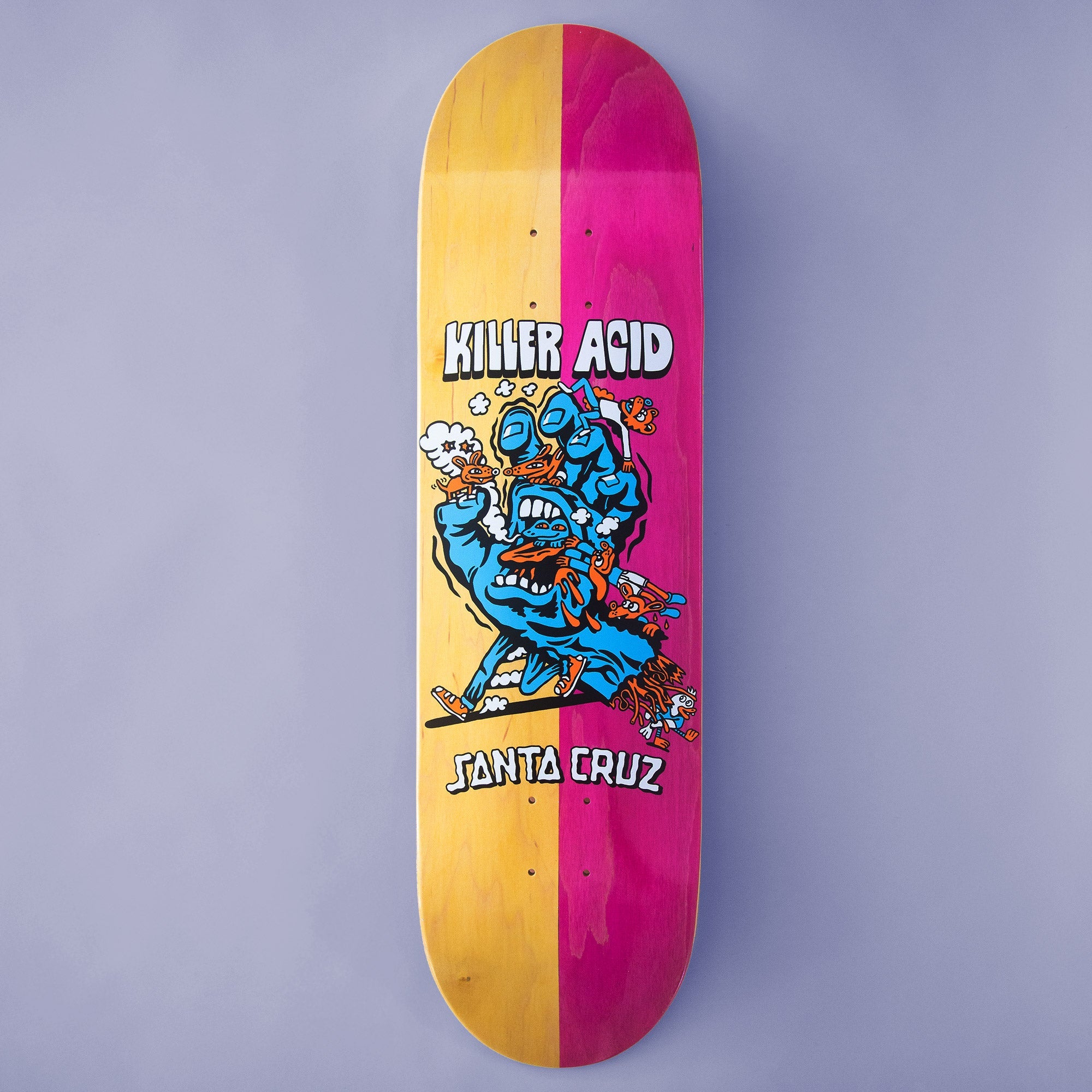 Cursus overschot Alstublieft Santa Cruz Screaming Hand Skateboard Deck – Killer Acid