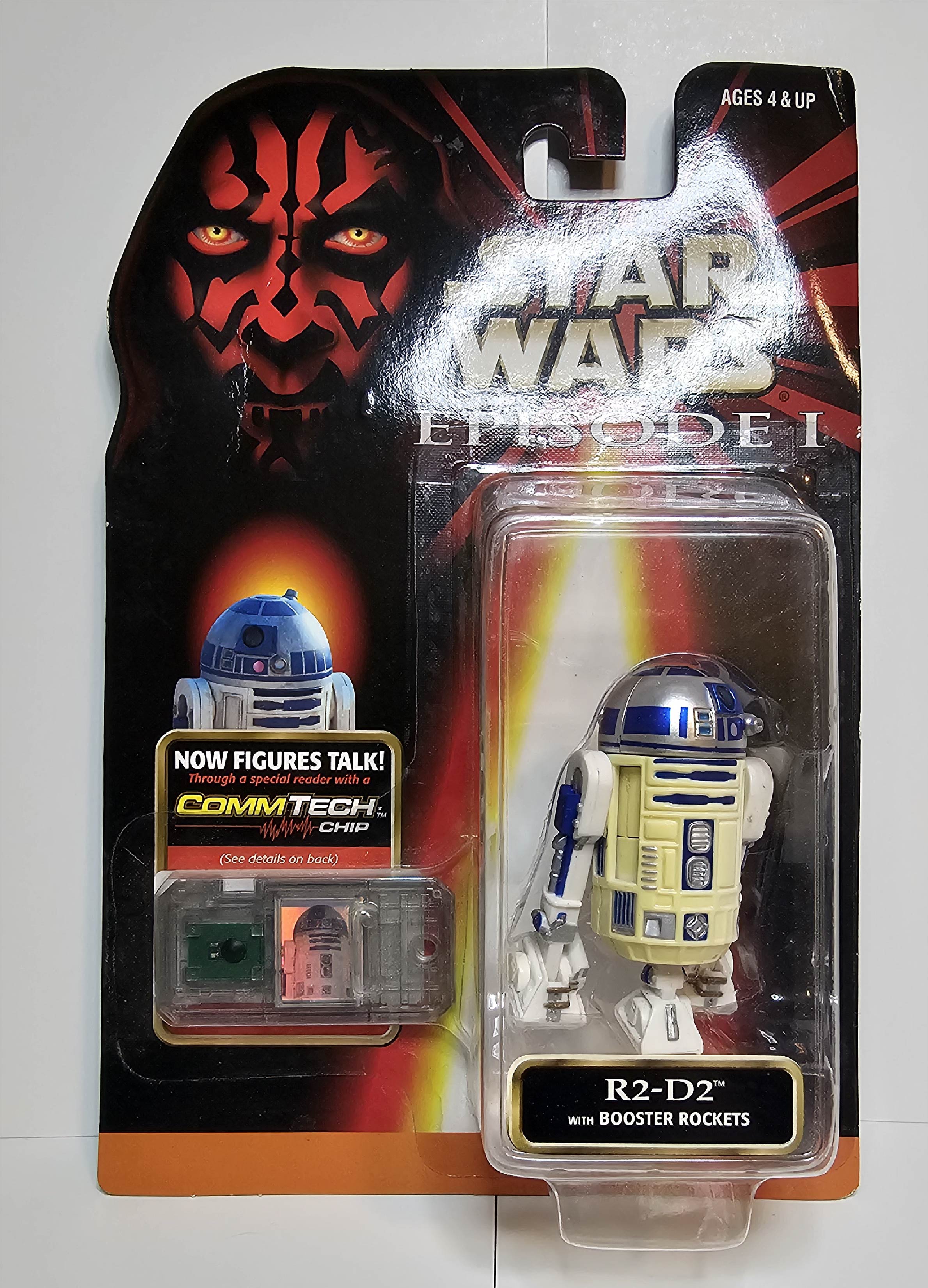 1998 R2-D2 STAR WARS EPISODE I W/COMM TECH CHIP