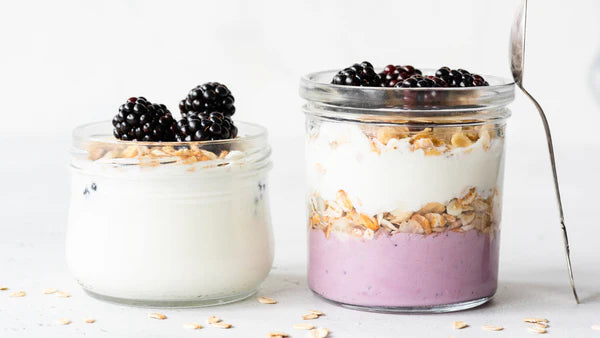 Greek Yogurt Fruit Parfait-healthy 4th of july recipes