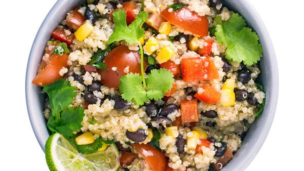 Quinoa and Black Bean Salad - healthy 4th of july recipe