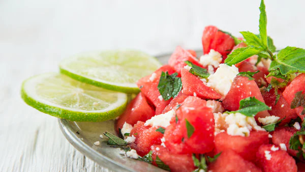 Watermelon Salad with Feta and Mint-healthy 4th of July recipes