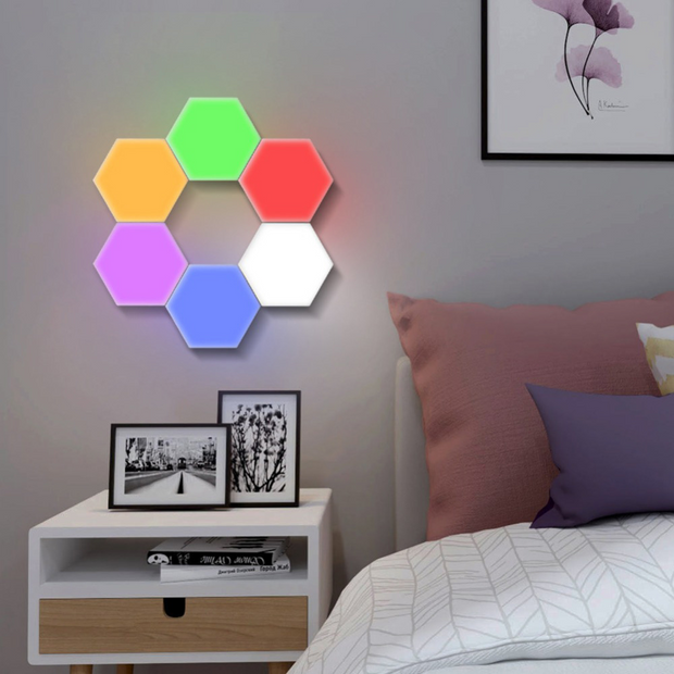 touch sensitive honeycomb light