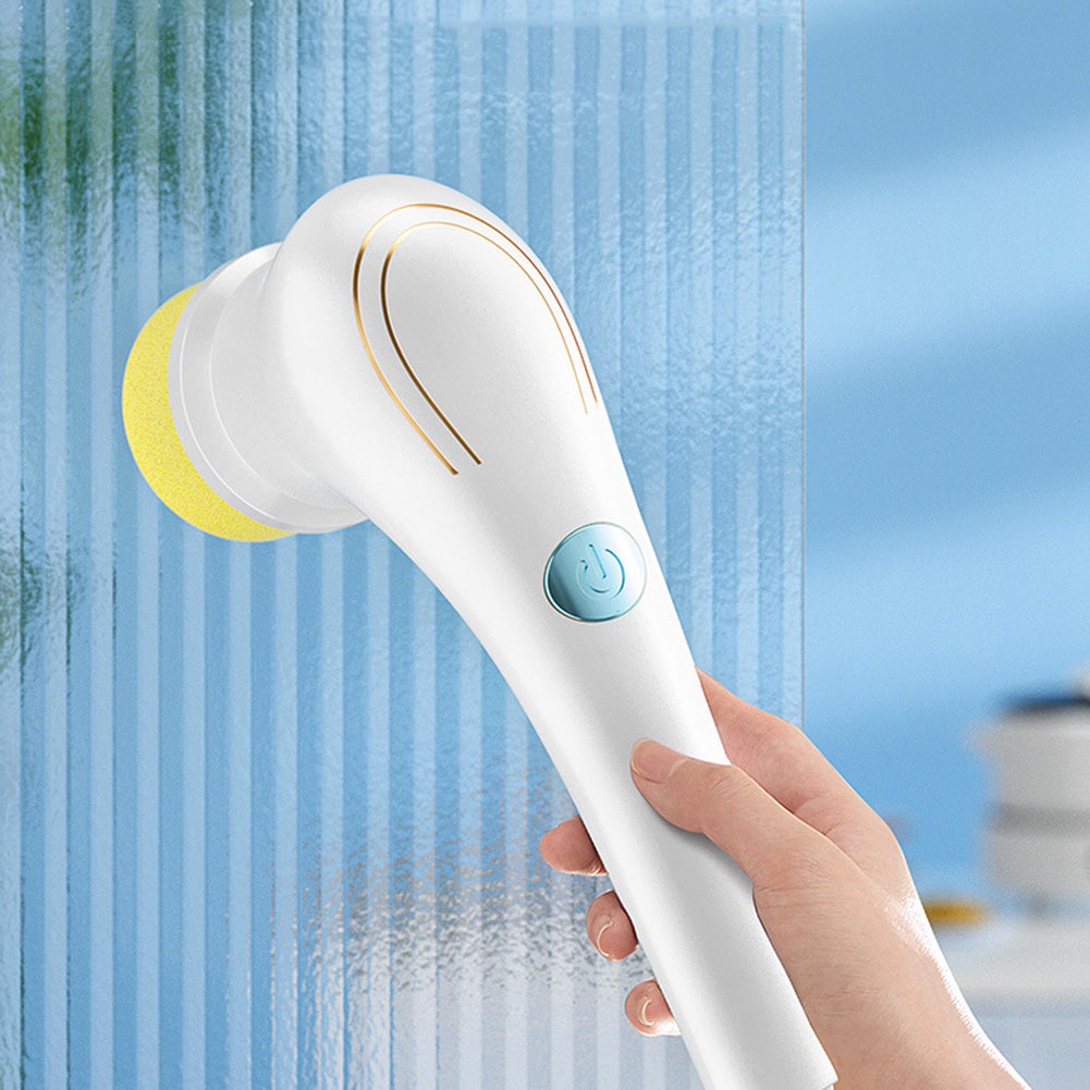 Fcc Bathroom Sink & Tile Cleaning Tool, Kitchen Dish Scrubber, Multipurpose  Electric Handheld Wireless Cleaning Brush