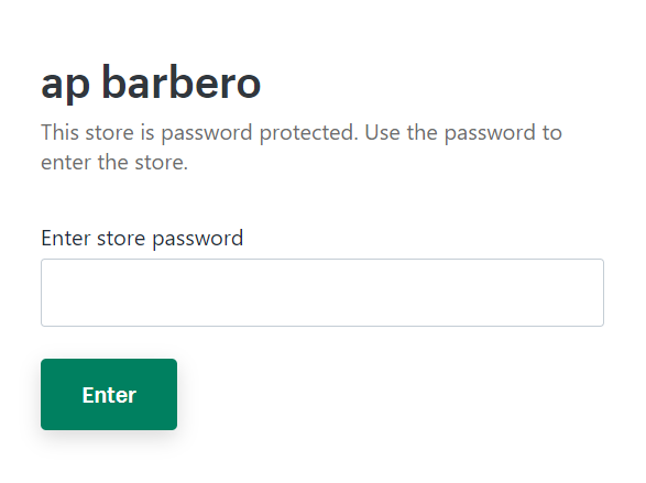 Barbero Shopify Theme