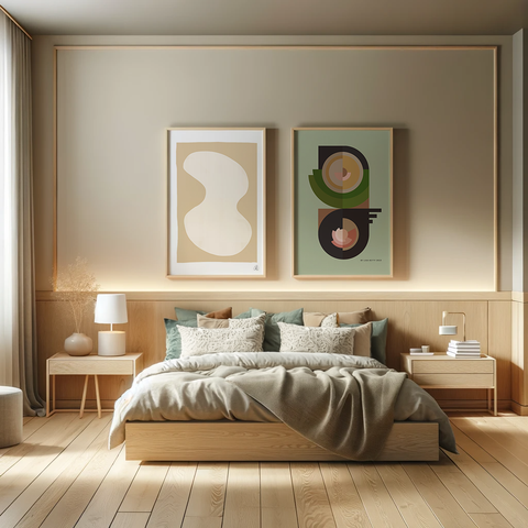 Bedroom art print