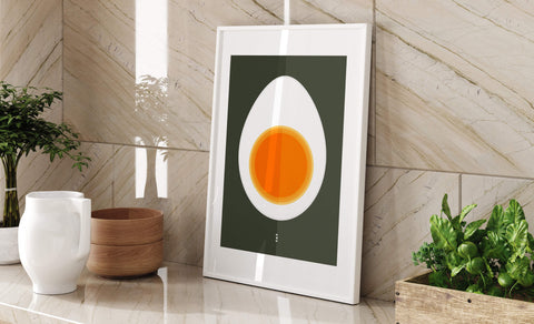Half egg poster from HiPosterShop