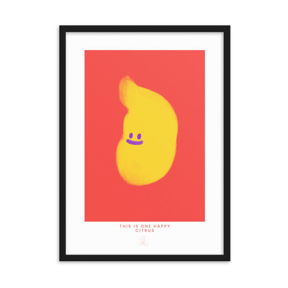 One Happy Citrus Poster