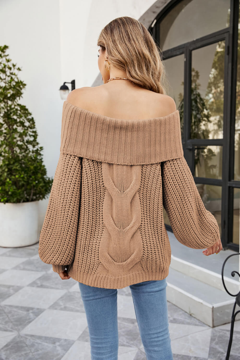 AMERI LAYERED OVER SHOULDER KNIT culto.pro