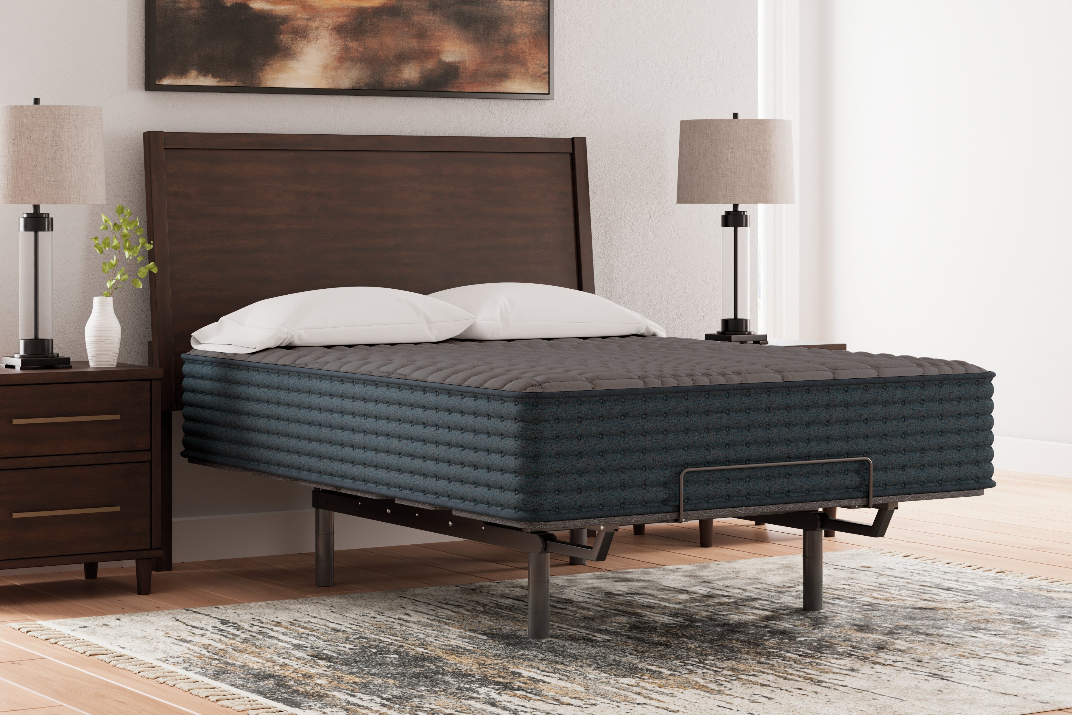1200 Hybrid Gray Mattresses