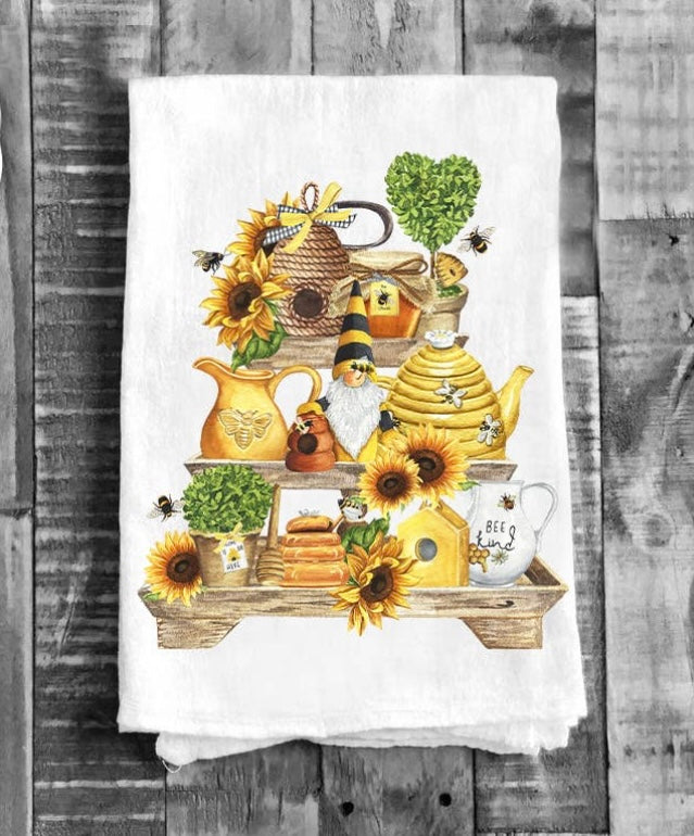 KLL Funny Kitchen Towels and Dishcloths Sets of 4 - Funny Housewarming  Gifts Ideas New Home - Cute Dish Towels for Drying Dishes - Decorative Tea