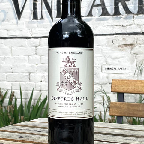 Giffords Hall St Edmundsbury red wine