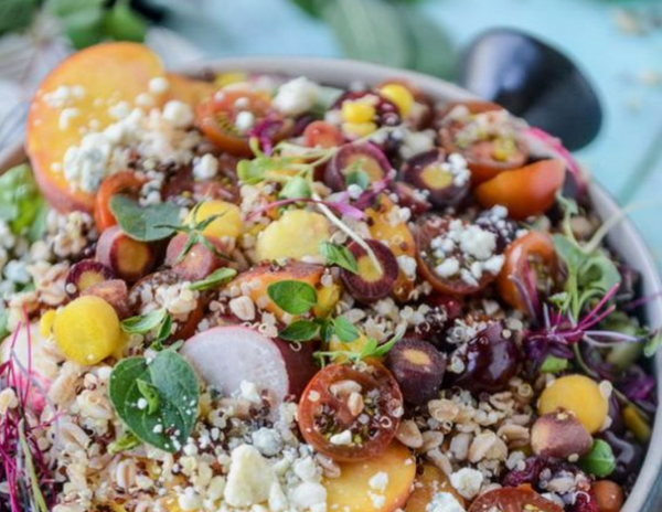 summer grain bowl