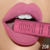 Liquid Lipstick Waterproof Lip Gloss 34 Colors Matte Lipstick Long lasting Lipgloss Cosmetics Lips Makeup Nude