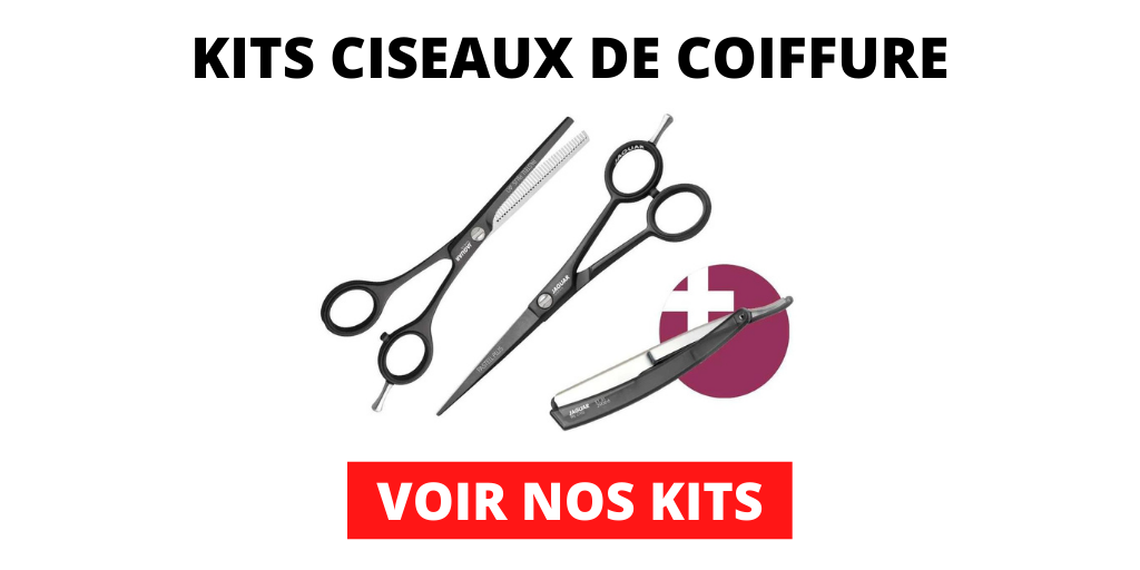 kit de ciseaux de coiffure