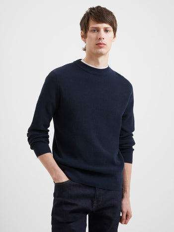 French Connection Men's Stretch Cotton Roll Neck Jumper only $20.00