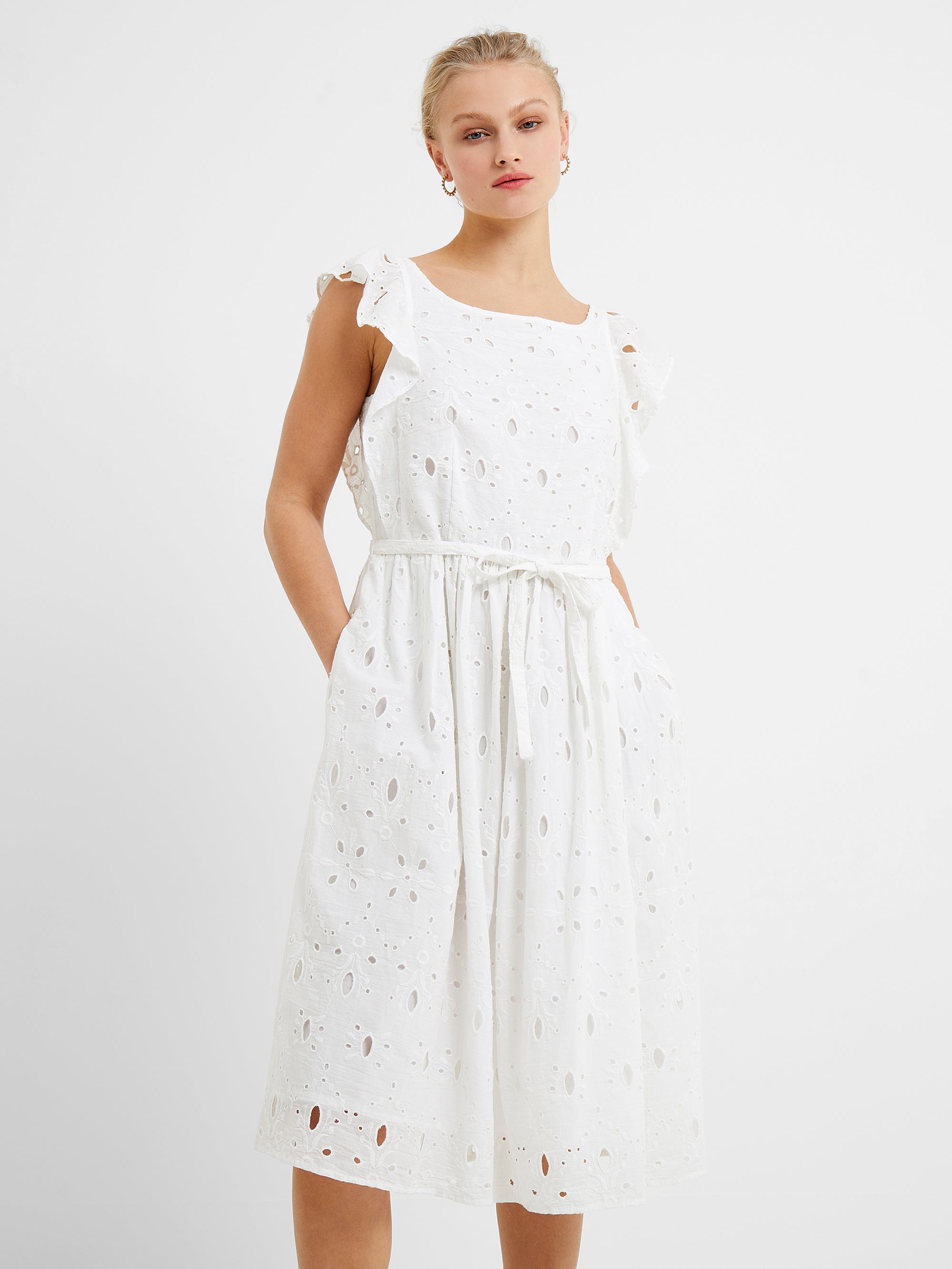 cilla broderie anglaise dress