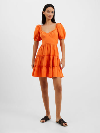 Women\'s Orange Dresses | French EU Connection