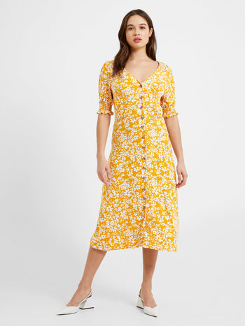Women\'s Yellow Dresses | French Connection EU