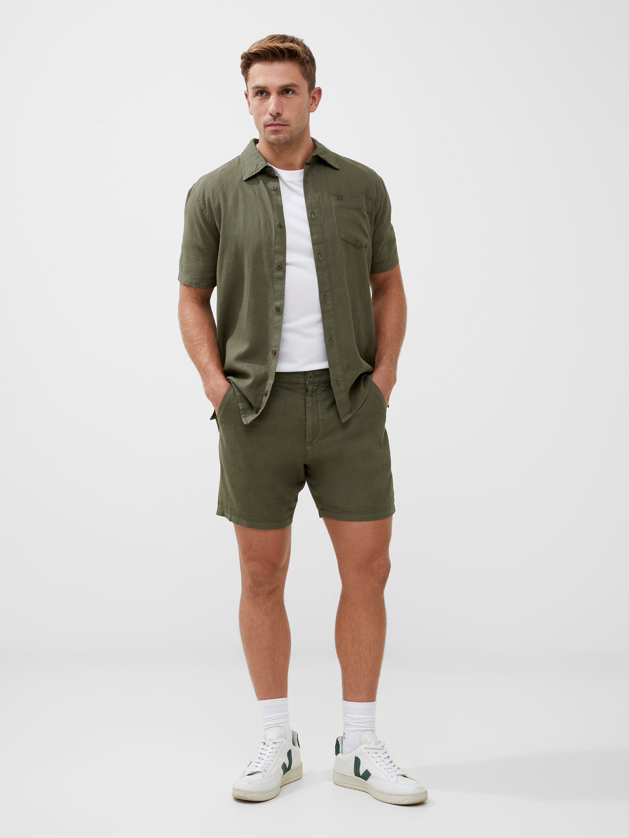 soft tailored shorts