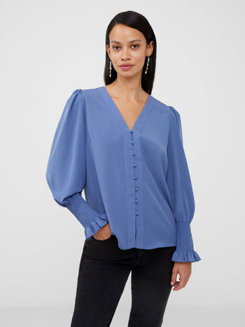 Toni Mesh Long Sleeve Top