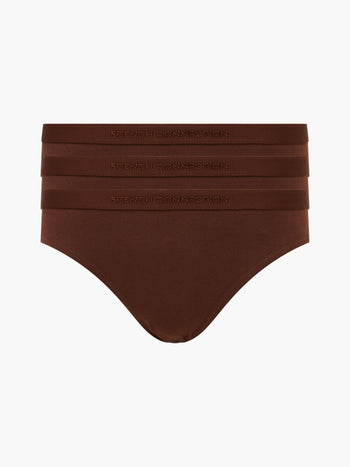 FRSASU Underwear Clearance Women's Lingerie Solid Color Seamless Briefs  Panties Thong Underwear Beige M(M)