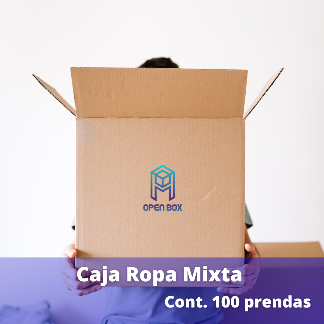 CAJA SORPRESA DE ROPA MIXTA (50 PRENDAS AMAZON) – albaopenbox