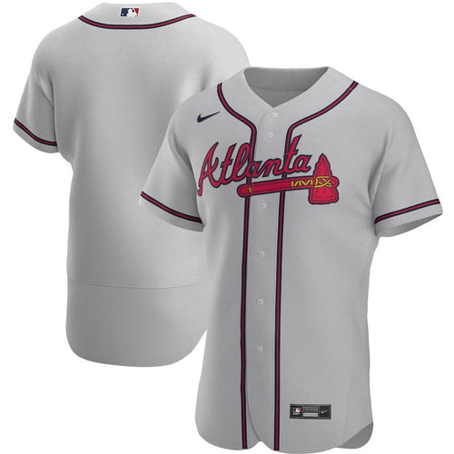 Travis d'Arnaud Men's Atlanta Braves Alternate Jersey - Red Replica