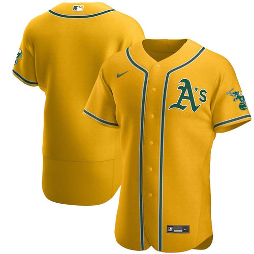 Cristian Pache Men's Oakland Athletics Alternate Jersey - Kelly