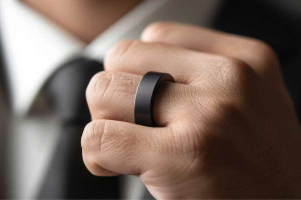 Men’s Black Wedding Bands