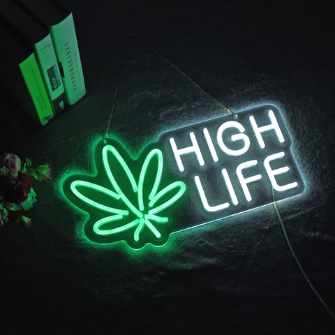 Weed Neon Sign  Unique Sign For Home Decoration – Orant Neon