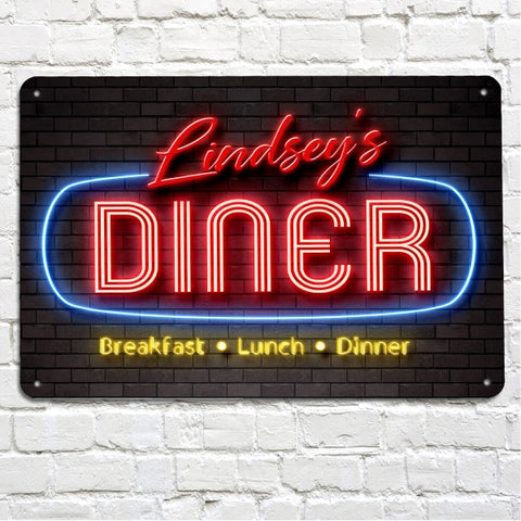 neon diner signs